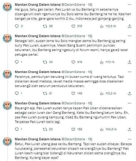 Kisah ibu banteng dan ibu solo (X)