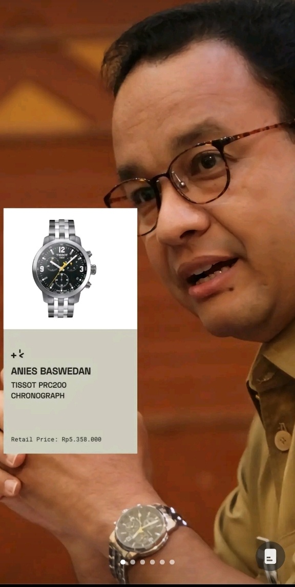 Jam Tangan Anies Baswedan (Dok. TikTok)