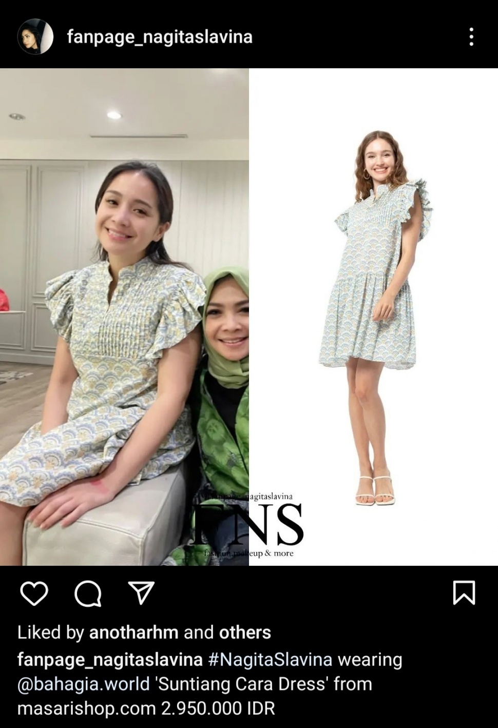 Fashion Nagita Slavina. (dok. Instagram)