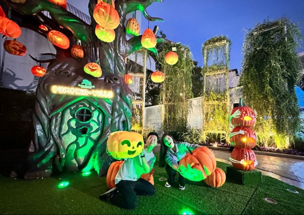 Perayaan Halloween Bertajuk Pumpkin Ville. (Dok MKG)