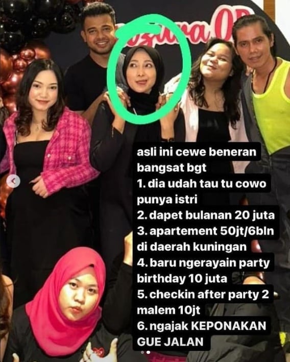 Selebgram Auzura dituding sebagai perempuan simpanan pria beristri (Instagram)