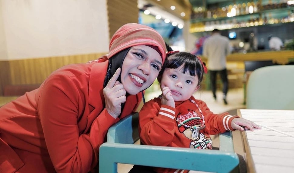 Momen Ulang Tahun Geni Faruk Bersama Ameena Hanna Nur Atta (Instagram)