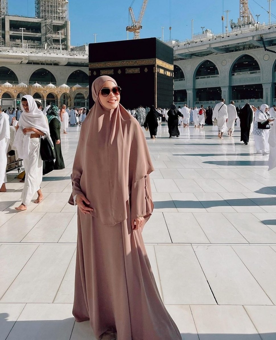 Potret Maia Estianty Umroh (Instagram)