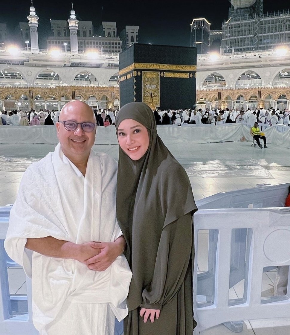 Potret Maia Estianty Umroh (Instagram)