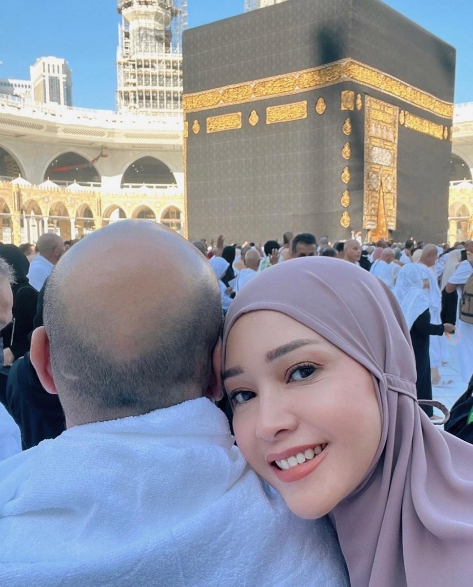 Potret Maia Estianty Umroh (Instagram)