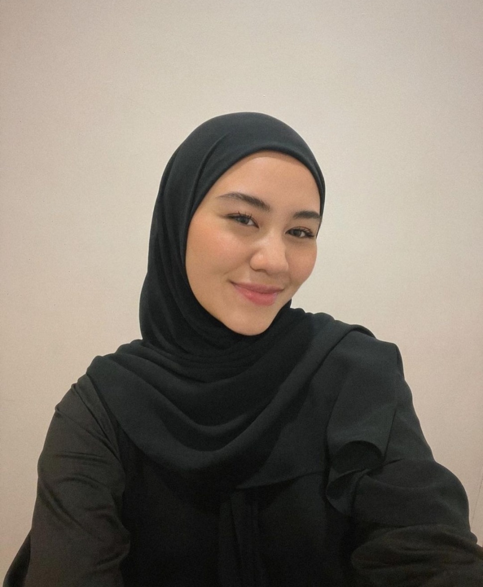 Aaliyah Massaid Pakai Hijab (Instagram)