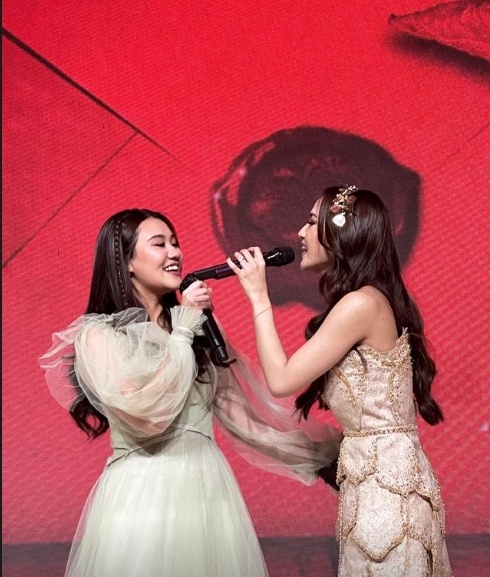 Duet Mahalini dan Aaliyah Massaid (instagram)