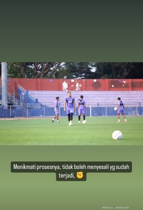 Curhat Gunawan Dwi Cahyo di Insta Story. [Instagram]