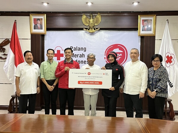 Pizza Hut Indonesia kirim donasi untuk Gaza Palestina. (Dok. PHI)