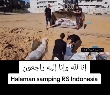 RS Indonesia di tempat Gaza (Instagram/BangOnim)