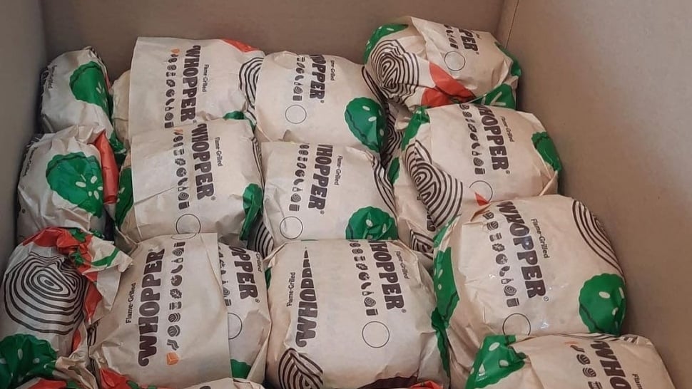 Burger King Israel Bagikan Makanan Gratis Untuk Tentara Israel yang Serang Gaza Palestina (Instagram)