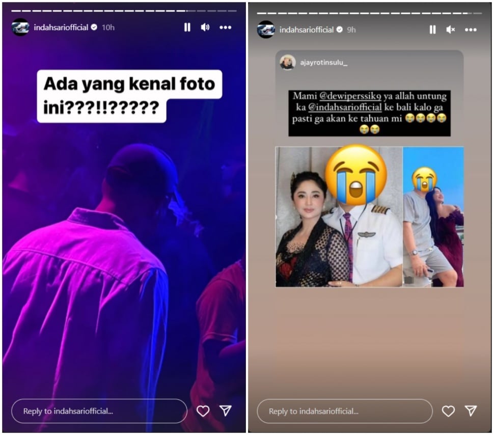 Rully diduga selingkuh di diskotik (Instagram)