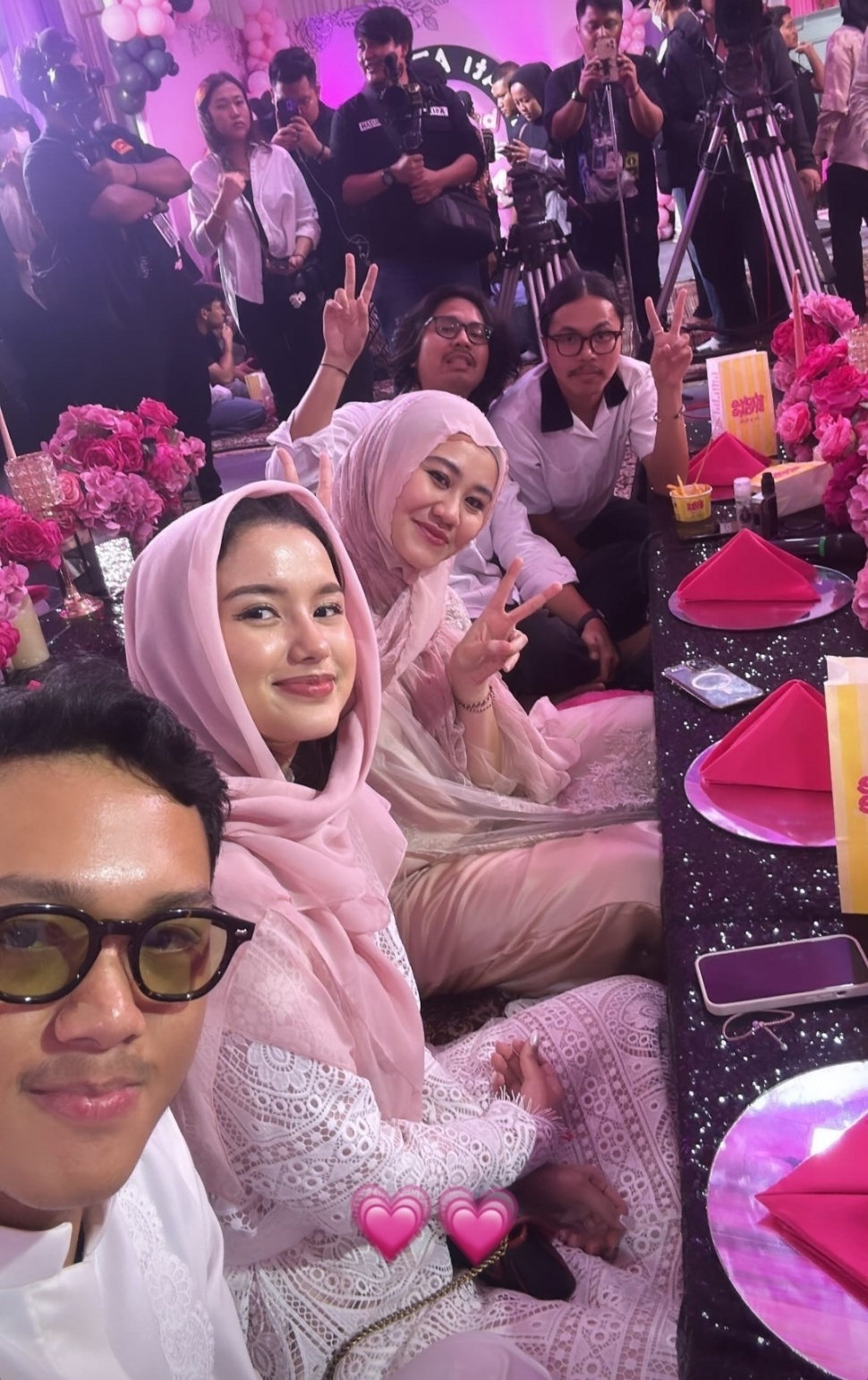 OOTD Berhijab Aaliyah Massaid di Aqiqah Baby Azura (Instagram/@azriel.hermansyah)