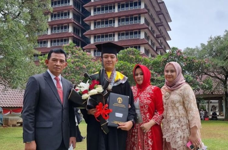 Hafiz Prasetia Akbar, putra KSAU Marsekal TNI (Purn) Yuyu Sutisna (Instagram)
