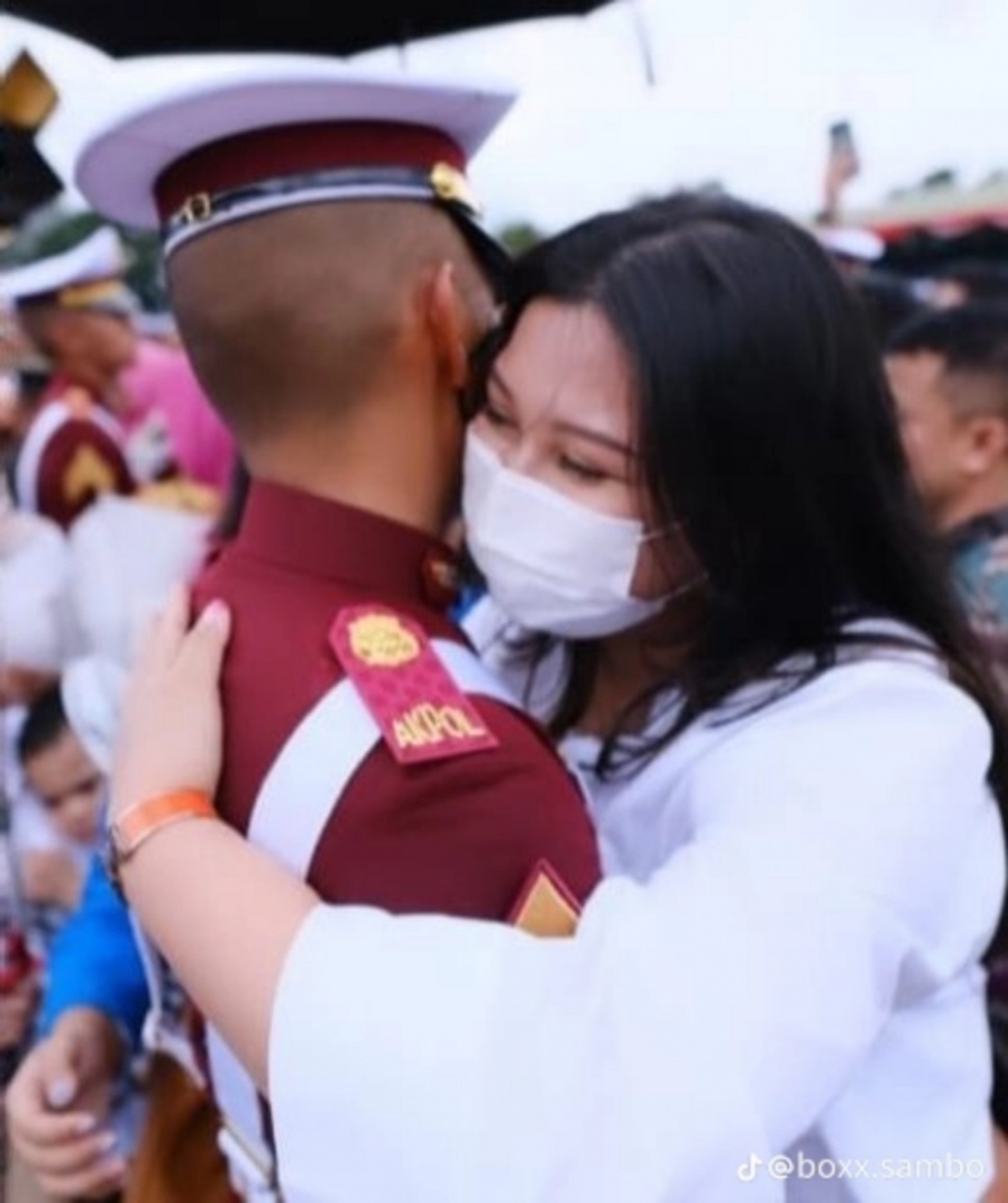 Momen Tribrata Sambo Jalani Wisuda Prabathar Akpol (TikTok)