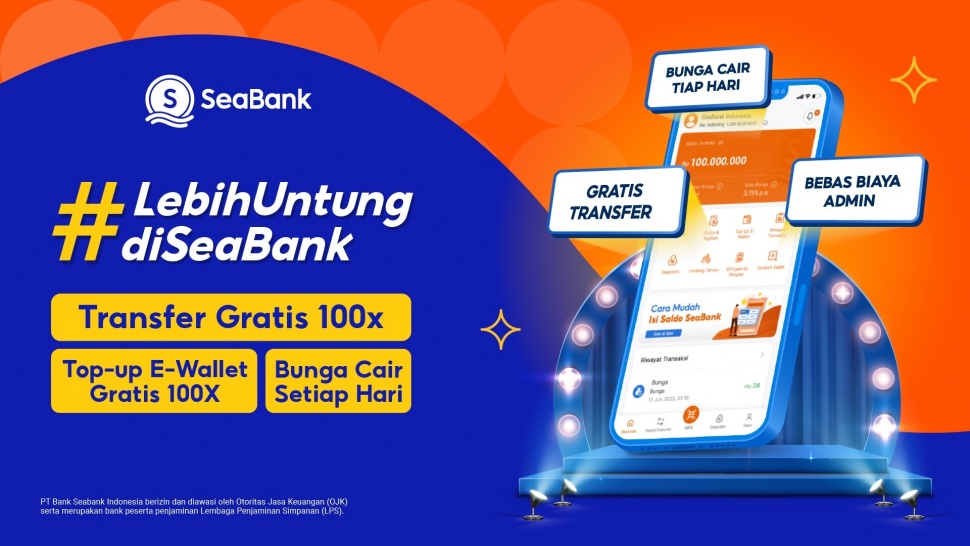 Kampanye #LebihUntungdiSeaBank. (Dok: SeaBank)