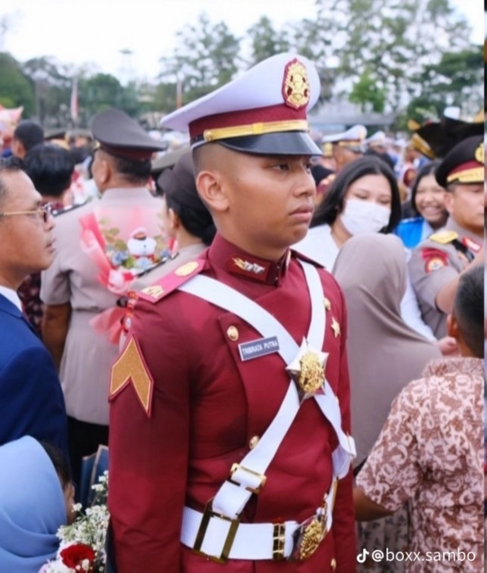 Momen Tribrata Sambo Jalani Wisuda Prabathar Akpol (TikTok)