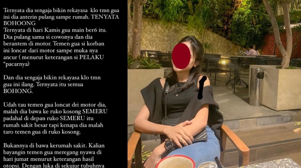 Fitria Wulandari died allegedly being abused by her boyfriend, Rahmat Agil alias Alung (instagram/tiaraamele_)