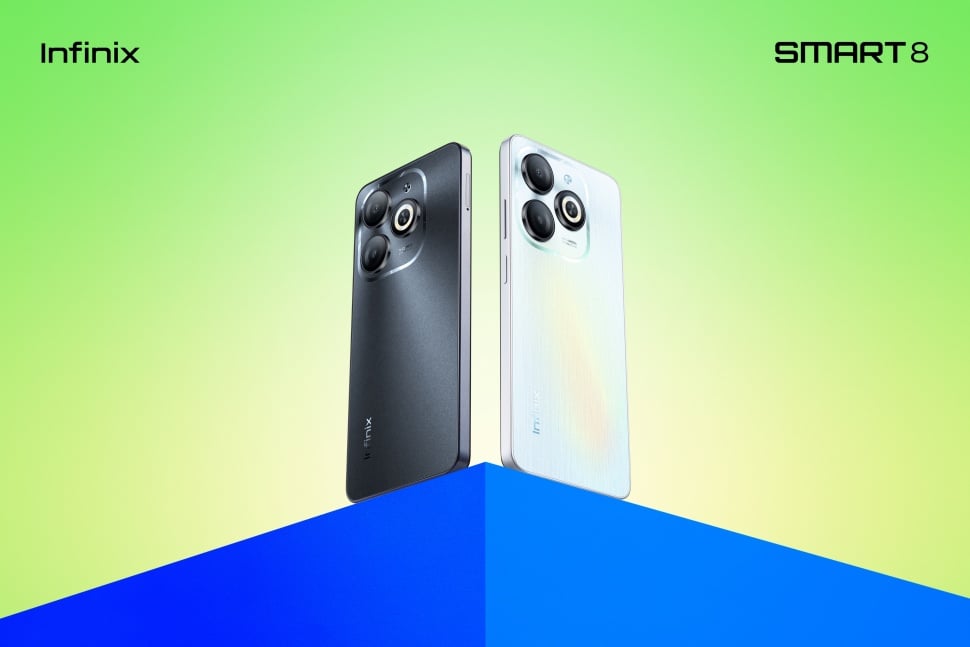 Spesifikasi dan harga Infinix Smart 8 yang resmi meluncur di Indonesia, Selasa (5/12/2023). [Infinix Indonesia]