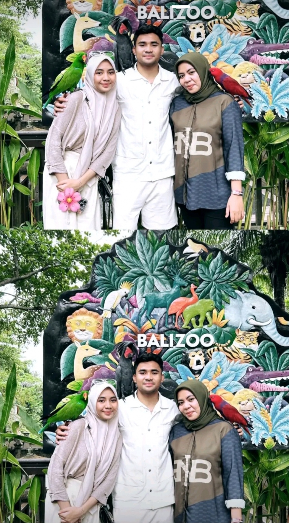 Potret Asnawi Mangkualam Liburan dalam Bali Bersama Keluarga (Instagram)