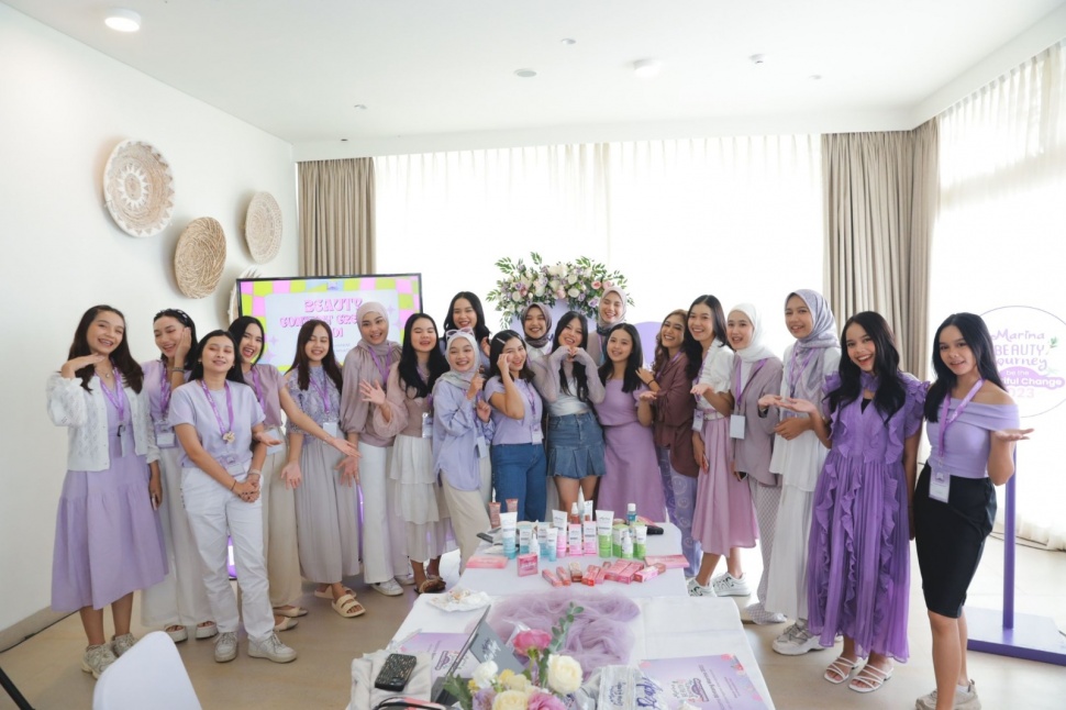 Mengangkat tema dan semangat #BeTheBeautifulChange, Marina Beauty Journey 2023 sukses digelar dalam format offline melalui Beauty Camp di Lombok pada 22-24 November 2023. (Foto: Istimewa)