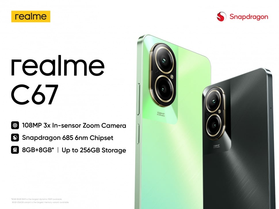 Realme C67. [Realme Indonesia]