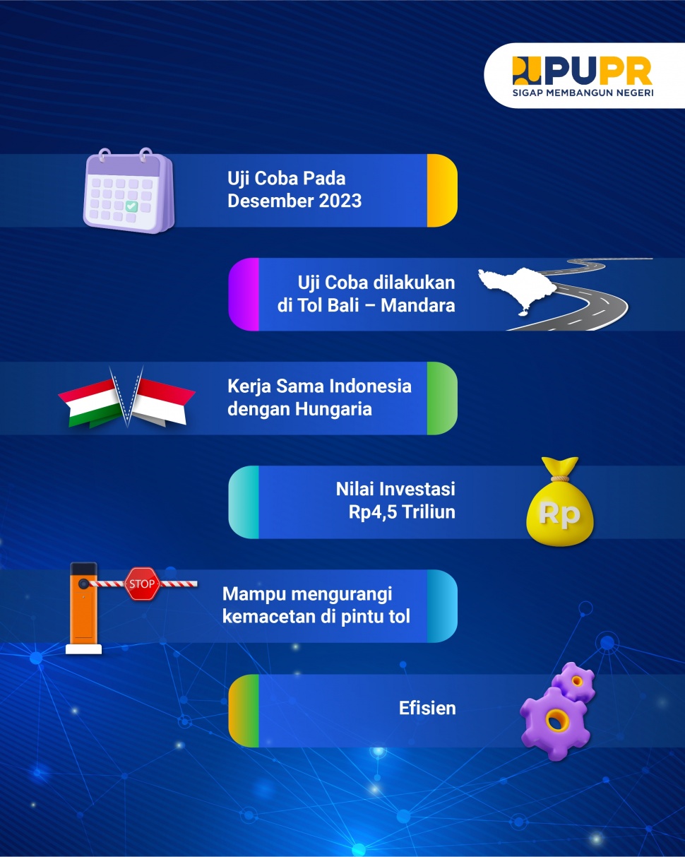 Uji coba MLFF dilakukan pada Desember 2023. (Dok: PUPR)