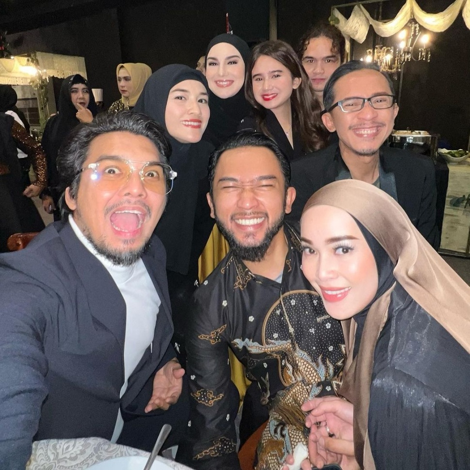 Aming dalam pernikahan Adiba Khanza - Egy Maulana Vikri (Instagram/amingisback)