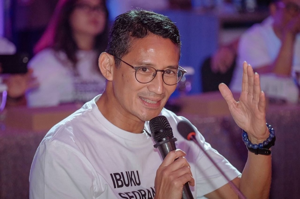 Menparekraf Sandiaga Uno.(Dok. Istimewa)