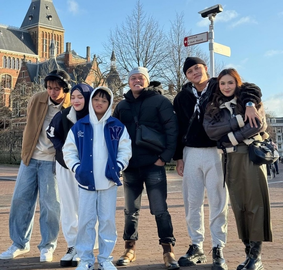 Mahalini Liburan ke Amsterdam Belanda (Instagram)