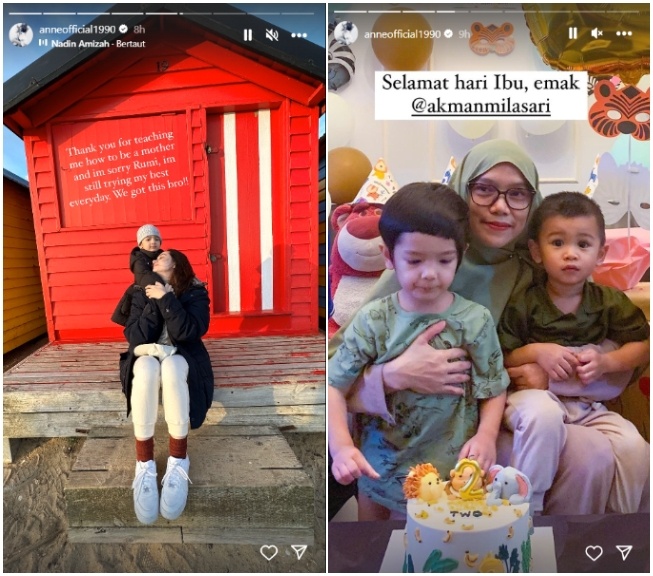 Postingan Putri Anne di Hari Ibu (Instagram)