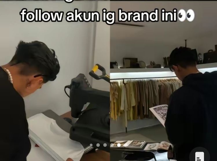 Pria diduga kekasih Steffi Zamora (TikTok)