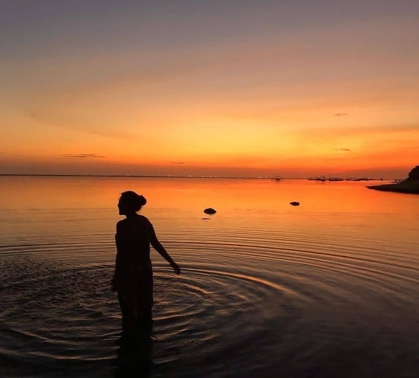 Sunset di Pandawa Beach Bali. (Instagram/@pandawabeach)