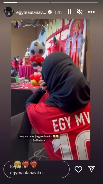 Unggahan Egy Maulana Vikri (Instagram)