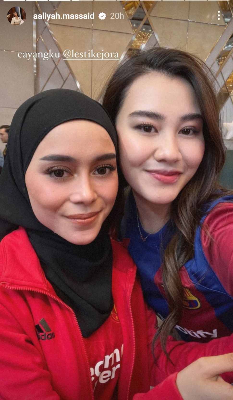 Artis hadiri ulang tahun Baby L. (dok. Instagram)