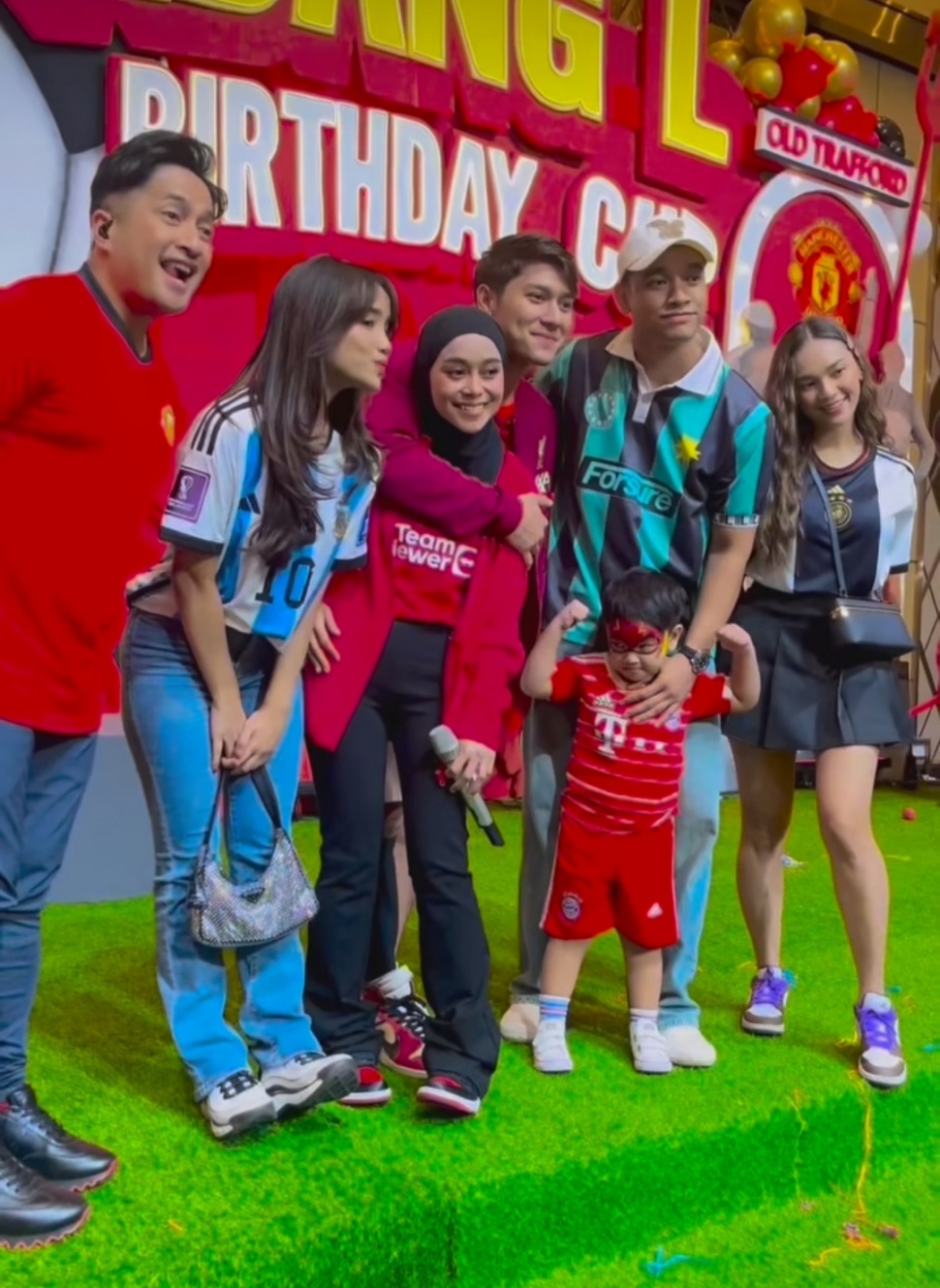 Artis hadiri ulang tahun Baby L. (dok. Instagram)