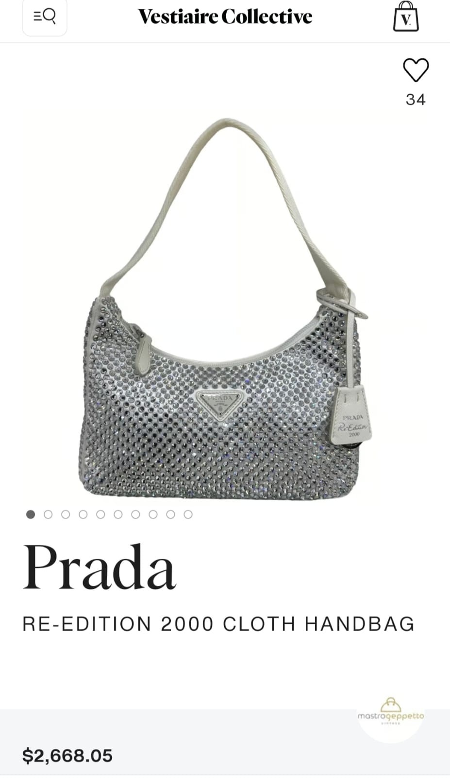 Tas Mewah Prada milik Fuji. (dok. Prada)