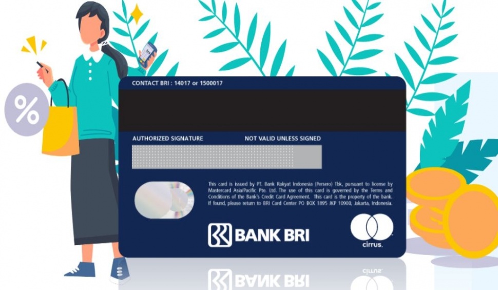 Kartu debit BritAma Bisnis. (BRI)