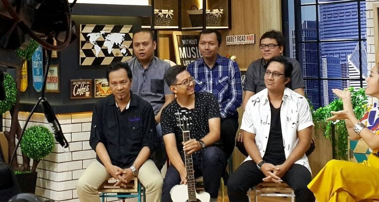 Ndhank Surahman Hartono saat masih tergabung di band Stinky  (Instagram/ndhank_s_hartono)