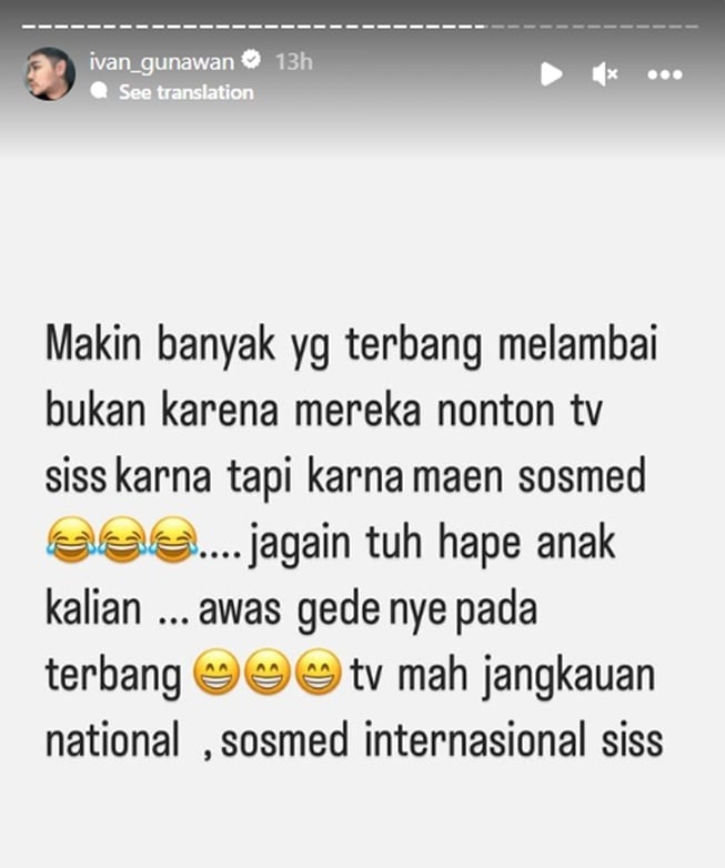 Pembelaan Ivan Gunawan (Instagram)