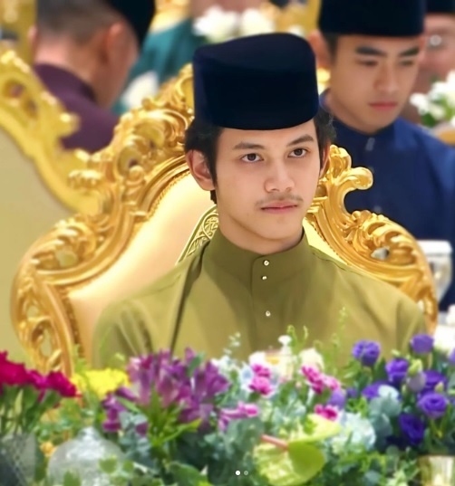 Pangeran Wakeel, Adik Sambung Pangeran Mateen. (Instagram)