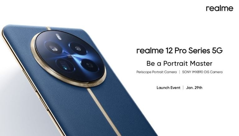 Teaser Realme 12 Pro series. (Realme)