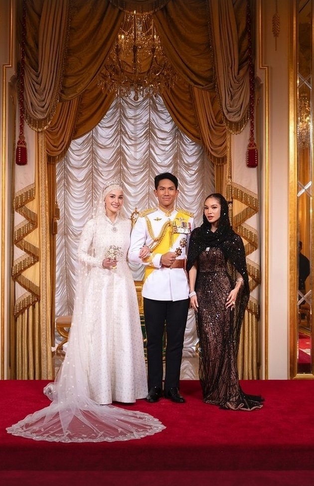 Anisha Rosnah, Pangeran Mateen, Karraminah Bolkiah (Instagram/_karraminah_)