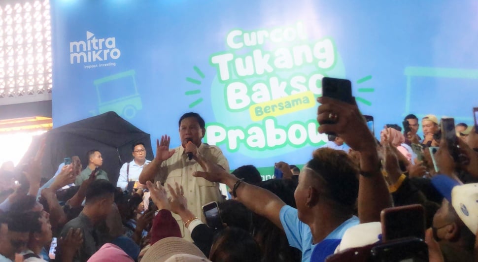 Prabowo Ogah Diminta Hati-hati Kalau Bicara: Sori ye, Emang Gua Pikiran? Lo Siape? [Suara.com/Mae Harsa]