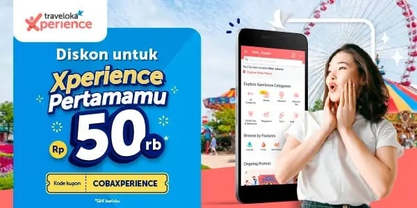 Promo traveloka. (Dok: Traveloka)