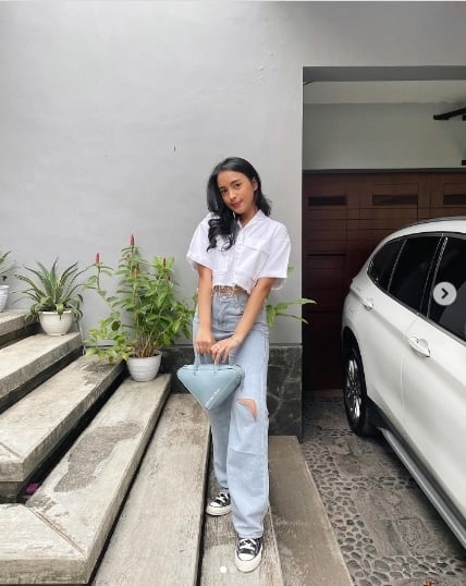 OOTD Kaneishia Yusuf. (Instagram/@kaneishiayusuf05)