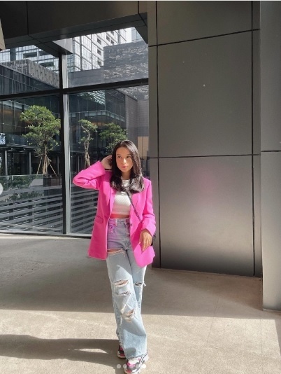 OOTD Kaneishia Yusuf. (Instagram/@kaneishiayusuf05)