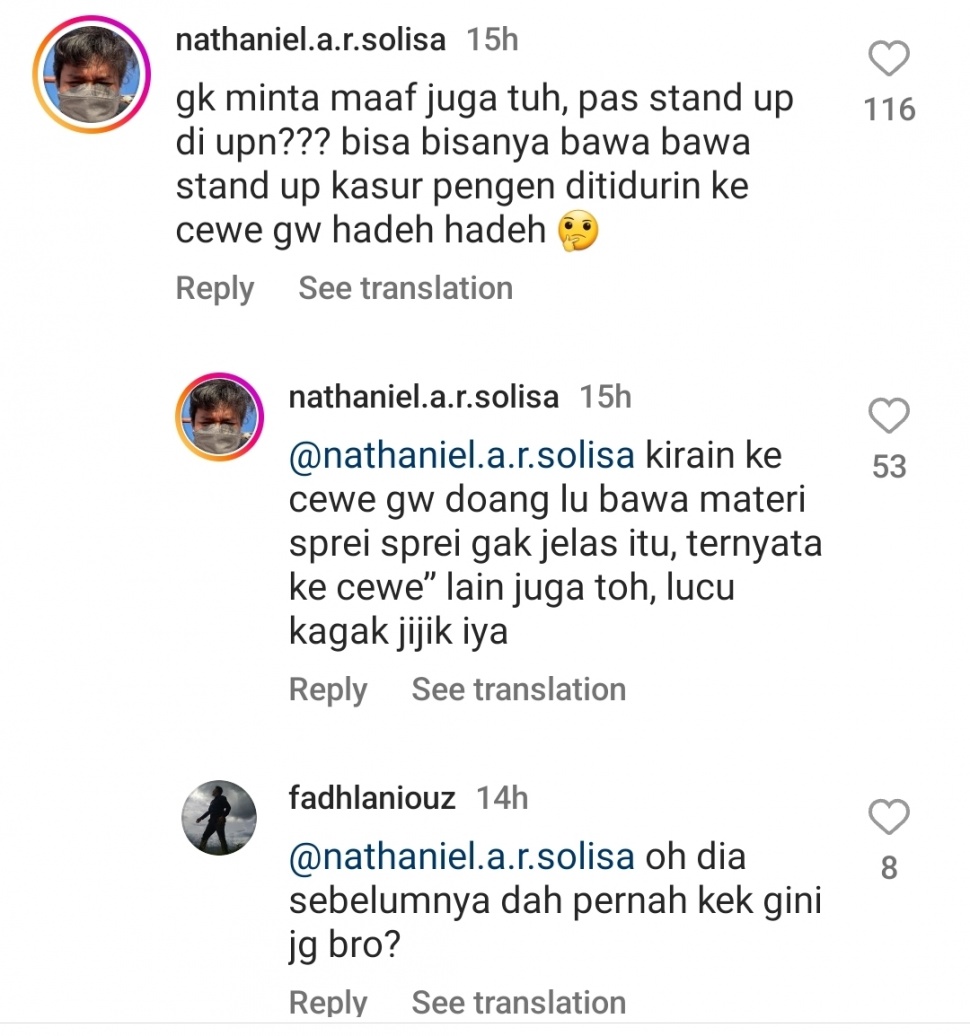 Guyonan Seksis Felix Seda ke Najwa Shihab Ternyata Bahan Daur Ulang (Instagram)
