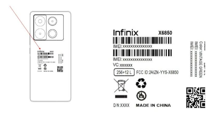 Infinix Note 40 Pro lolos sertifikasi FCC. (FCC)