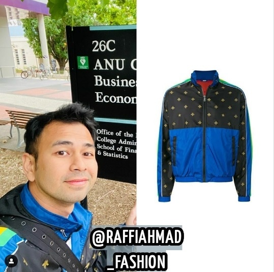 Jaket Mewah Raffi Ahmad. (Instagram/@raffiahmad_fashion)